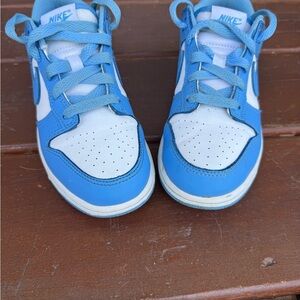 Nike Kids Sky Blue and White Sneakers